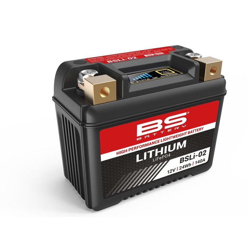 Service Moto Pieces|Batterie - 12v - Lithium - BSLi-02 - 107x56x85 - (YTX5 - ...)|Batterie - Lithium|94,50 €