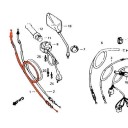 Cable - Accélérateur - Tirage A - cbx1000