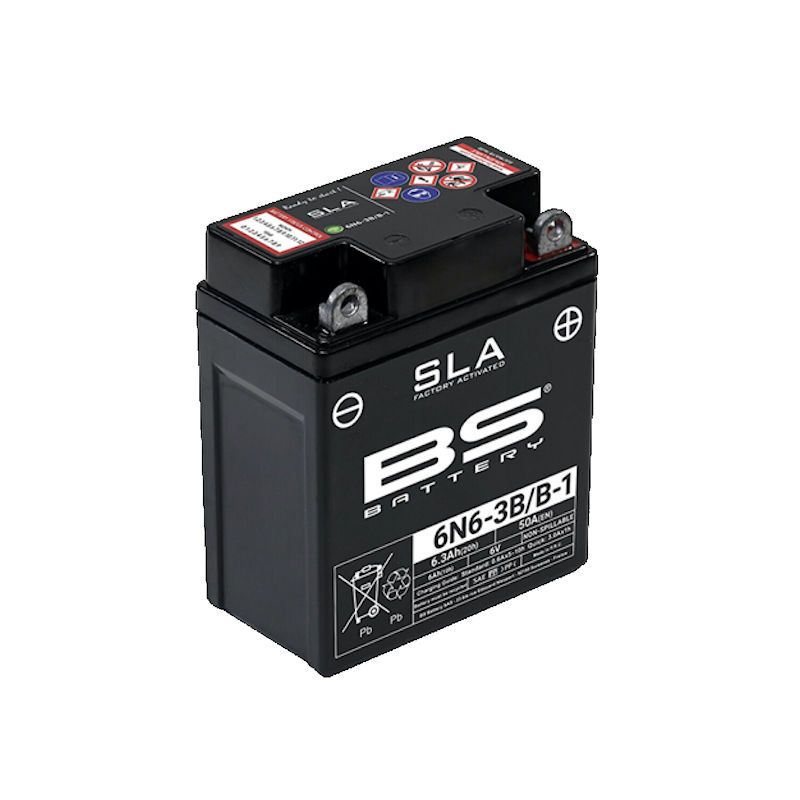 Batterie - GEL - 6Volt - BS-SLA - 6N6-3B-1