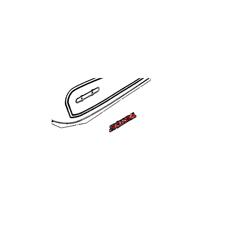 Service Moto Pieces|Reservoir - Logo Gauche - Honda|Reservoir - robinet|73,48 €