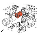 Filtre a air - Support - CG125 - 1 Cyl.