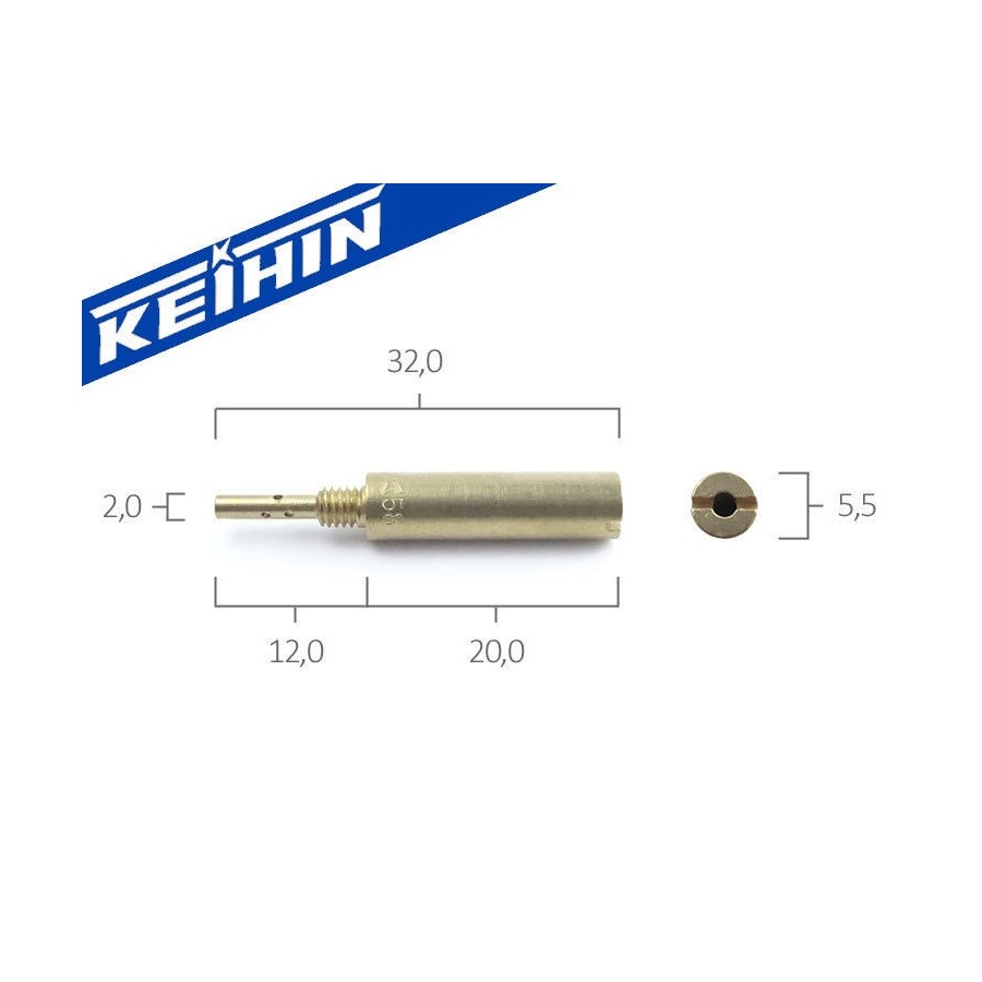 Gicleur - Ralenti - ø 0.38 - N424-24-038.  rampe CR