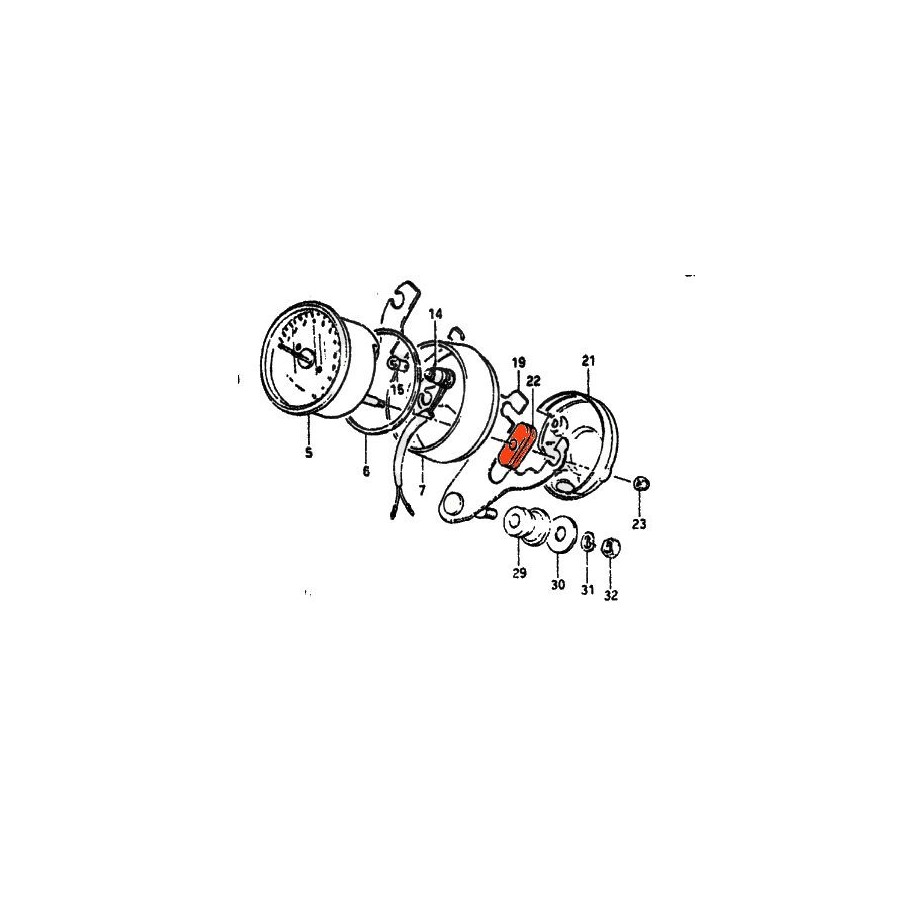 Service Moto Pieces|Fusible - 25A - Incolore - Lg 19mm|Fusible|0,99 €