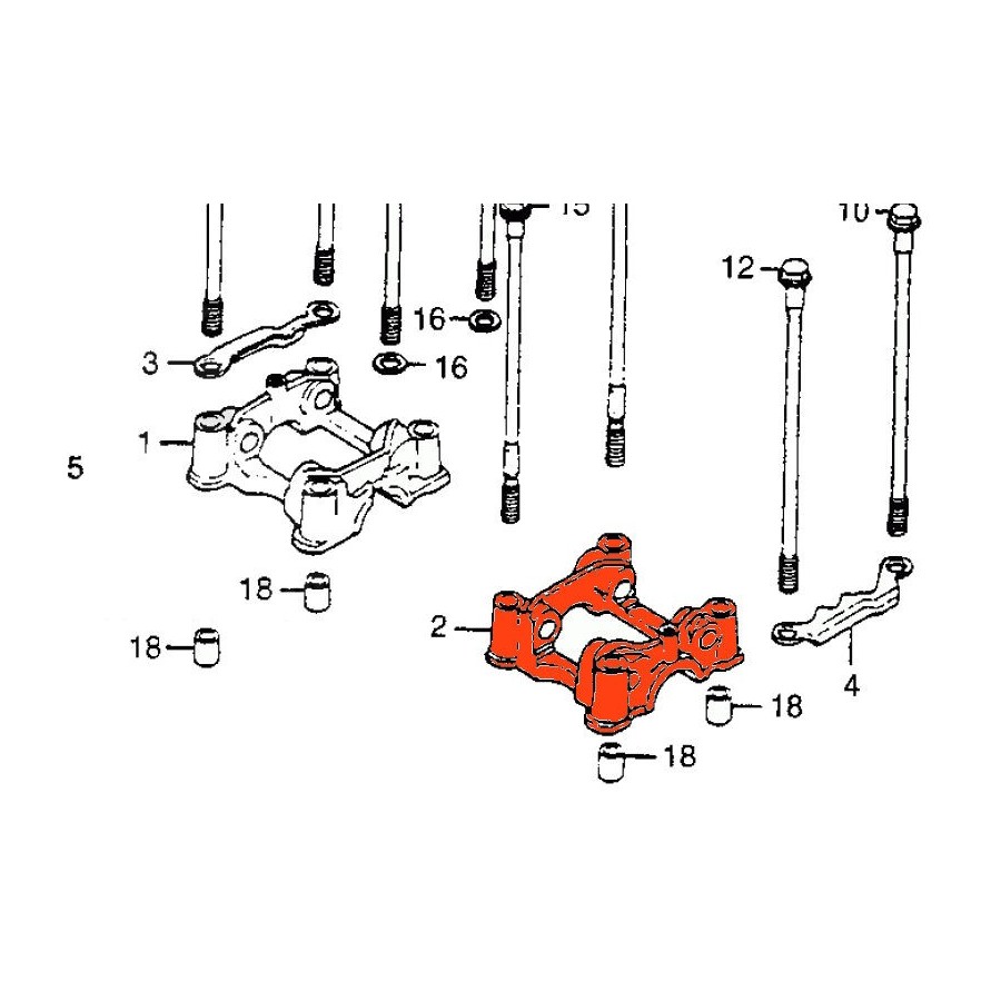 Service Moto Pieces|Cache Culbuteur - Joint de couvercle - VF750C / VF750F / VF750S|Couvercle culasse - cache culbuteur|17,30 €