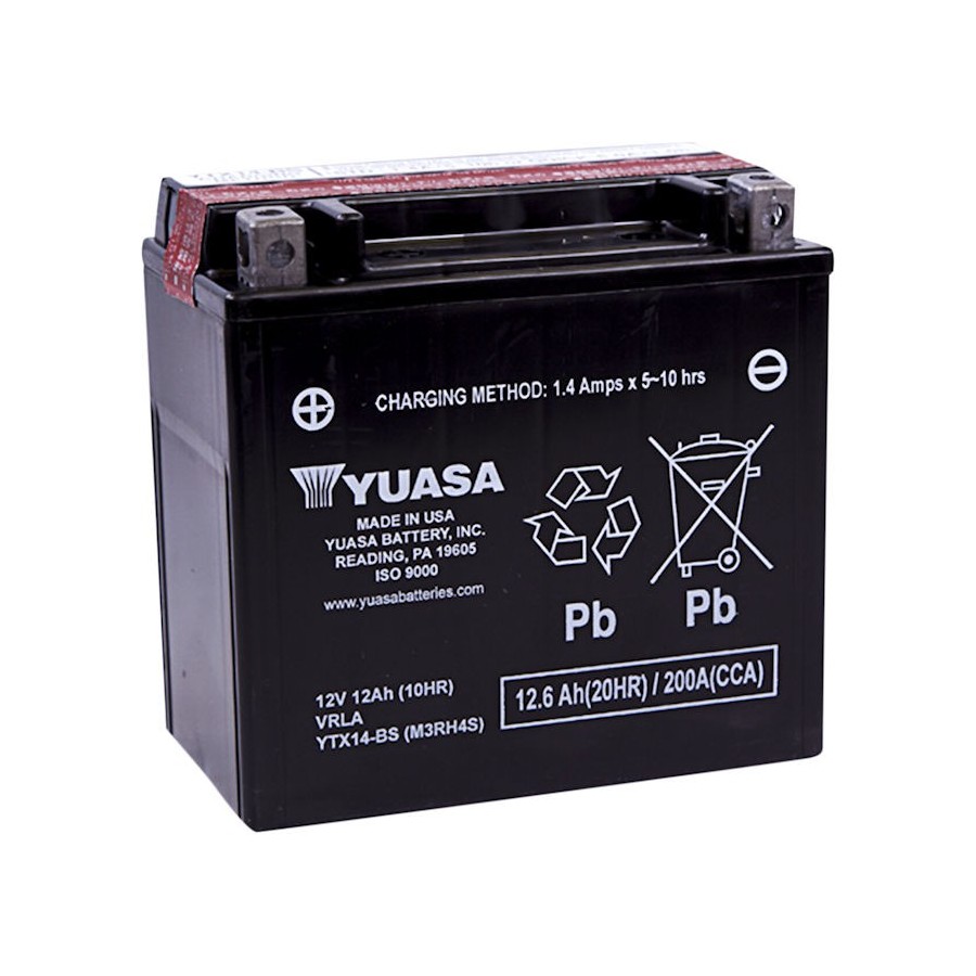 Batterie - 12v - Acide - YTX14-BS - Yuasa