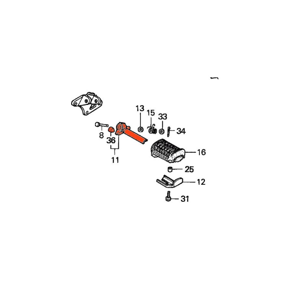 Service Moto Pieces|Moteur - joint de Carter Gauche - CB250K/CB350K |Joint - Carter|25,50 €