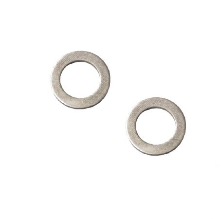Service Moto Pieces|Bouchon de vidange Huile - Rondelle Aluminium - Joint pour M14 - (x2)|Vidange|1,12 €