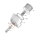 Moteur - joint torique - Crepine, Durite - .... - ø 15.00 x2.50mm - 91302-377-000
