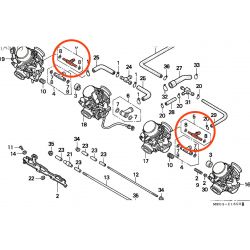 Service Moto Pieces|Carburateur - Kit de reparation - VFR750 F - (RC24) - 1986-1989|Kit carbu|58,00 €