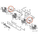Carburateur - Raccord, Té de liaison - CBR600, CBR900, CBR1000F, CBF600