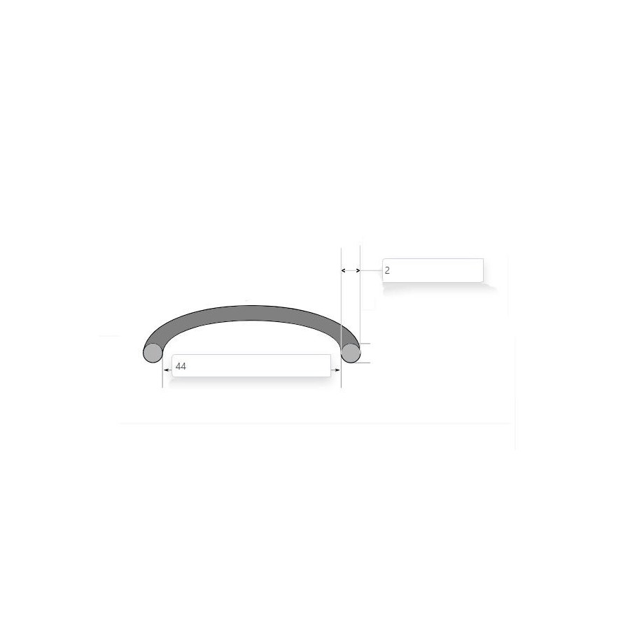Pipe admission  - Joint de fixation - ø44 x ø2.0mm - 93210-44545
