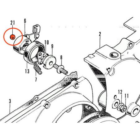 Service Moto Pieces|Embrayage - Mecanisme - Bille ø 10.00mm|Mecanisne - ressort - roulement|1,05 €