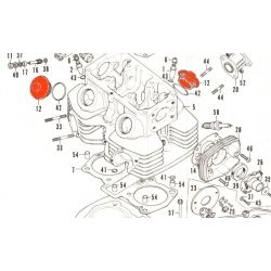Service Moto Pieces|Moteur - Joint Spy -  12x18x5mm - Carter embrayage|joint carter|3,90 €