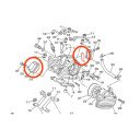 Carter Sup. / filtre huile - Joint Torique - (x1) - ø 60.00 x3.00 mm - 93210-62446