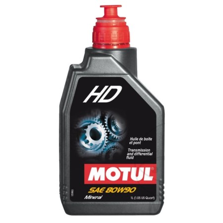 Huile - 80W90 - Mineral HD - Transmission - boite a vitesse - Motul - 1L