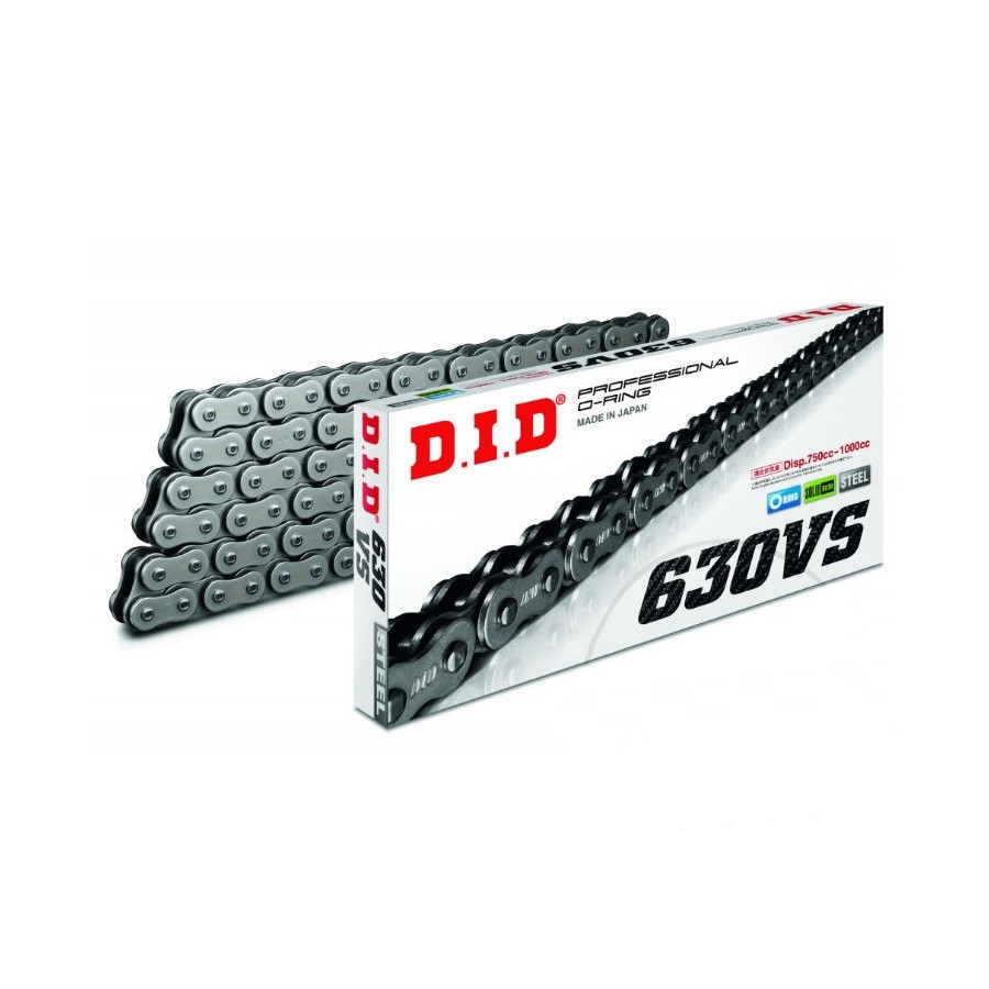 Transmission - Chaine - DID-VS - 630 - 92 mailonsPignon - JTF 521 - 15 dents - chaine 630