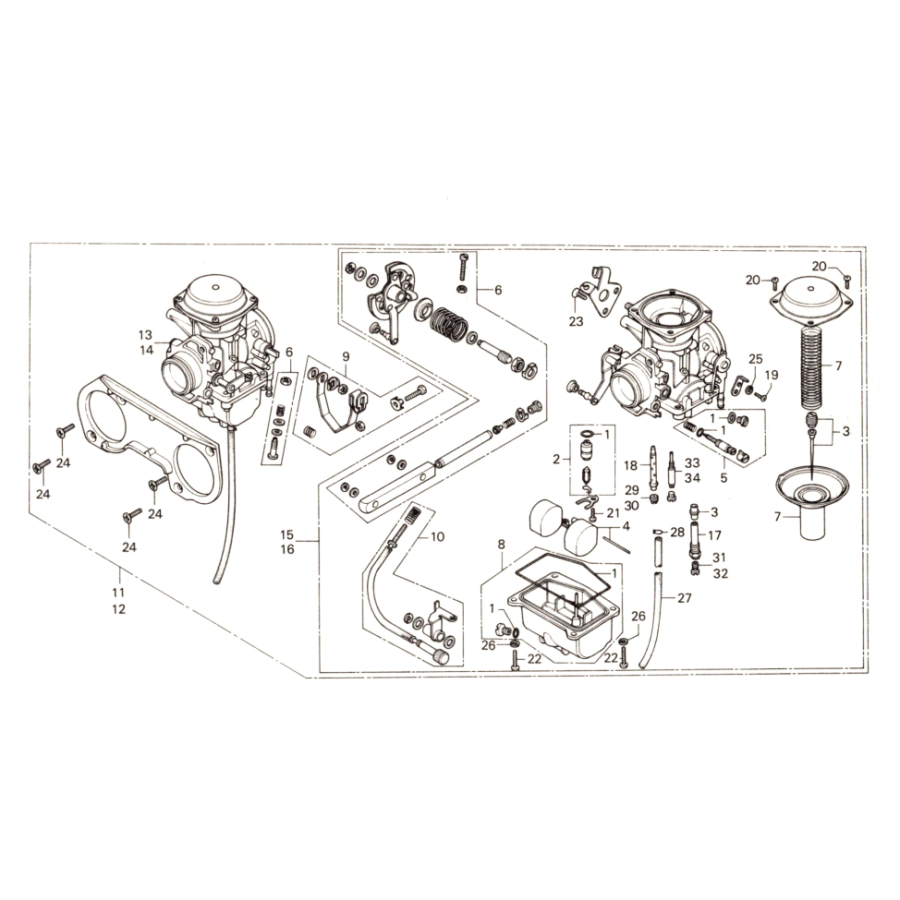 Service Moto Pieces|1977 - CJ 250 T