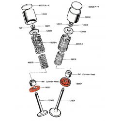 Service Moto Pieces|Moteur - Joint de couvercle de pompe à essence - GL1100|Couvercle culasse - cache culbuteur|11,90 €