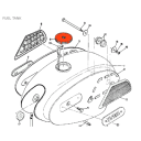 Reservoir - Bouchon - 137-24610-00 - Yamaha - YR3