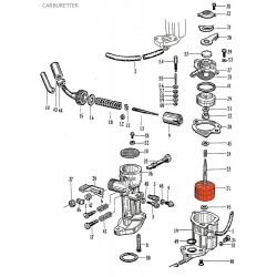 Service Moto Pieces|Carburateur - Axe de flotteur - CZ100|1965 - CZ100|34,90 €