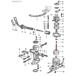 Service Moto Pieces|Carburateur - vis de reglage - 13683-38B01|Vis de reglage|12,00 €