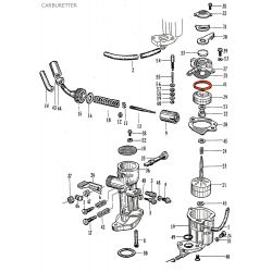 Service Moto Pieces|Cable - couvercle de coffre - GL1500|Selle|6,50 €