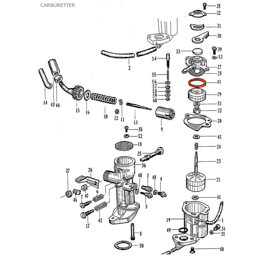 Service Moto Pieces|Reservoir - Robinet - Joint d'etanchéité - 92055-1112 - 44305-17C00|Reservoir - robinet|6,00 €