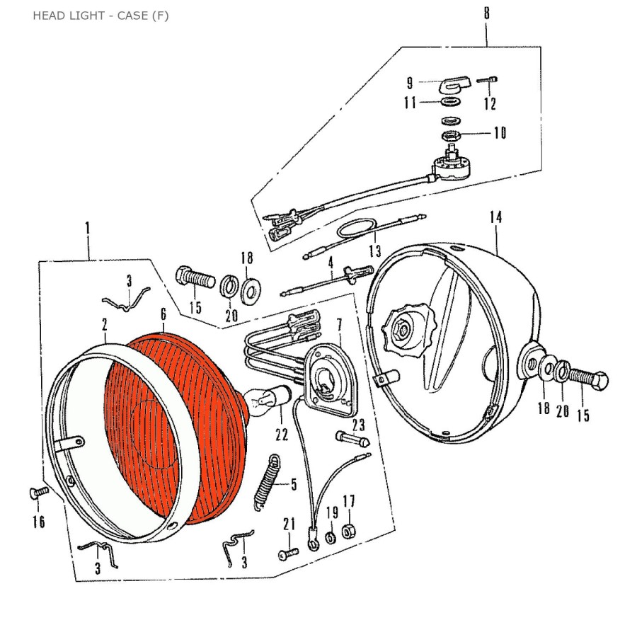 Service Moto Pieces|1977 - CB 250 G5