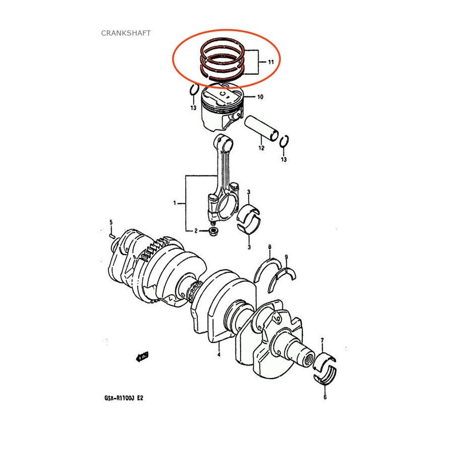 Service Moto Pieces|Bloc Cylindre - Segment - Piston