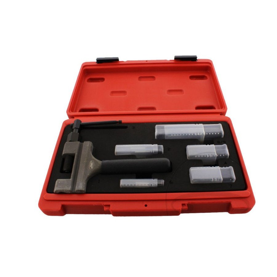 Distribution - Rive/Derive chaine - Appareil de sertissage .