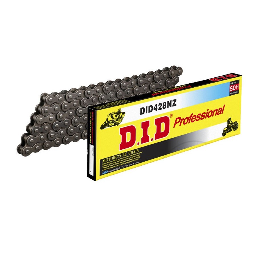 Transmission - Chaine DID-428 VZ - 132 maillons - Noire