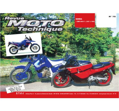 RTM - N°75 - CBR600 F - (PC19/PC23) - Version PDF - Revue Technique Moto