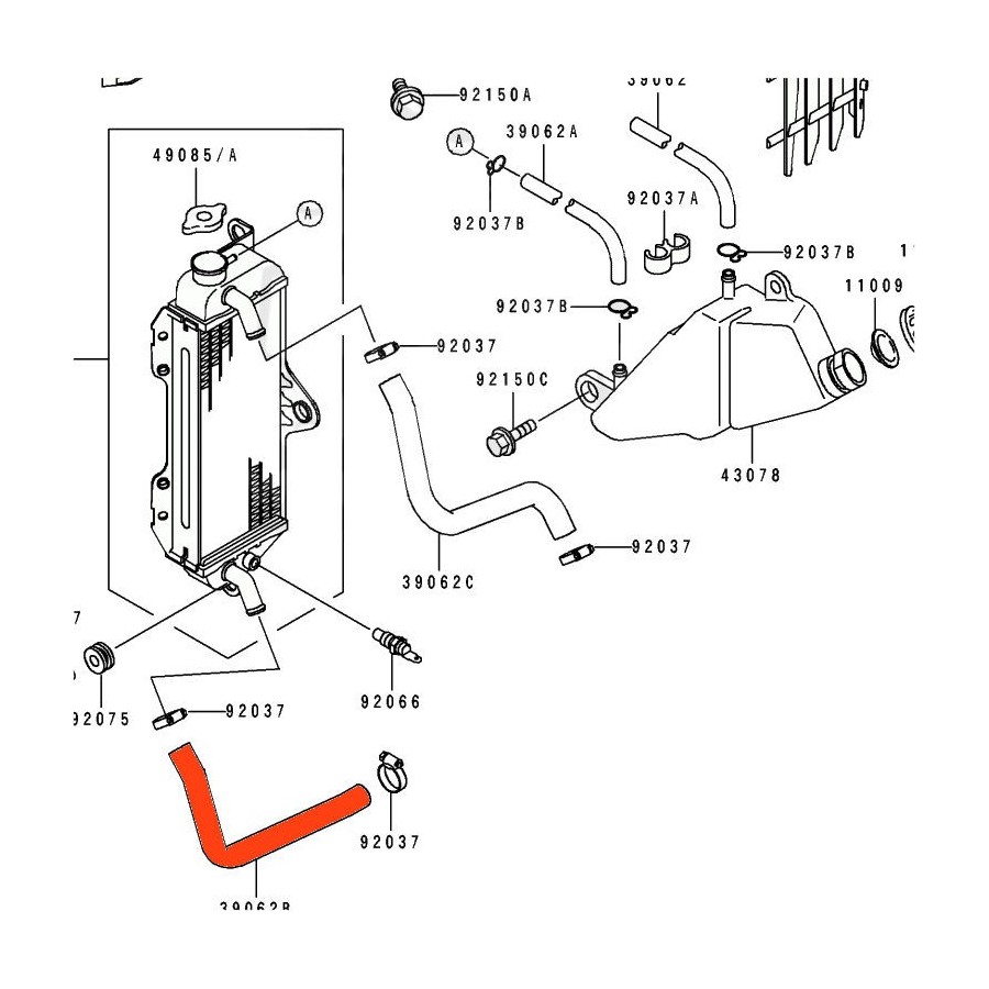 Service Moto Pieces|Moteur - Pochette joint - Interface - XS360|pochette|56,30 €