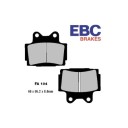Frein - Jeu de Plaquettes - Organic - EBC - FA104 