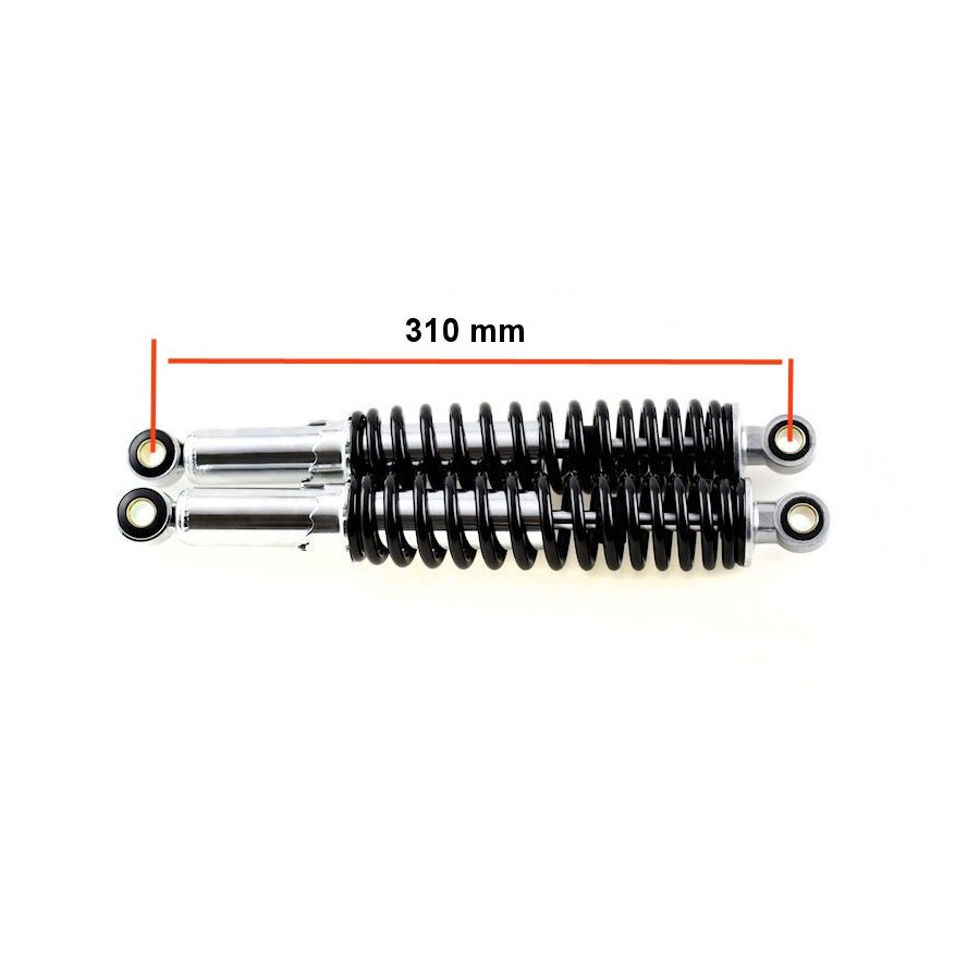 Service Moto Pieces|Amortisseur - oeillet - oeillet - 310mm -|Amortisseur|89,00 €