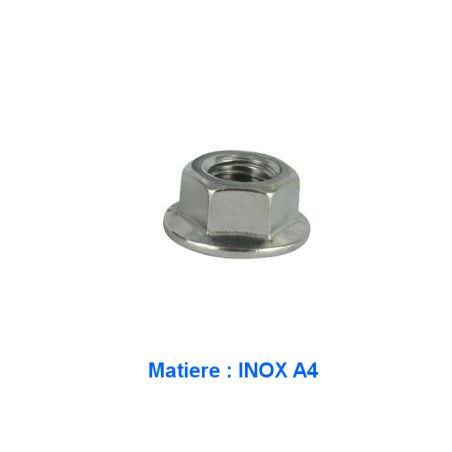 Service Moto Pieces|Couronne - Ecrou de Fixation - (x1) - M10 x1.25 - Ecrou inox A4|Inox|8,10 €
