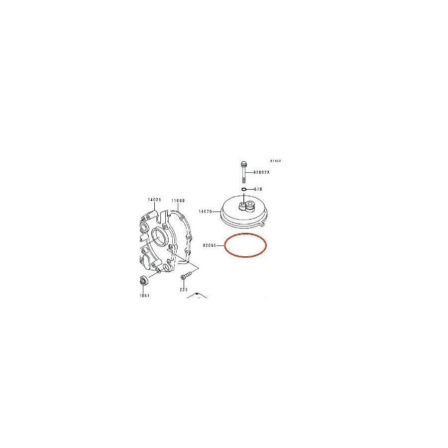 Joint Torique - ø 91.60 x3.40mm - ( moteur - filtre a huile - 92055-052 - ... ) Joint Torique - ø 91.60 x3.40mm - ( moteur - filtre a huile - 92055-052 - ... )
