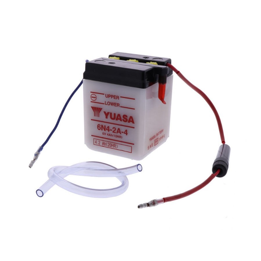 Service Moto Pieces|Batterie - 6V - 6N4B-2A -  Acide - JMT|Batterie - 6 Volts|15,90 €