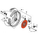 Frein - Disque - CB125 Td - 45521-KC1-730