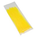 Serre Cable - Rilsan - Serflex - collier de serrage - Jaune Fluo - 2.5x200mm (x100)