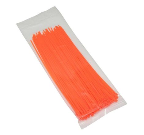 Serre Cable - Rilsan - Serflex - collier de serrage - Orange - 2.5x200mm (x100)