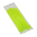 Serre Cable - Rilsan - Serflex - collier de serrage - Vert Fluo - 2.5x200mm (x100)