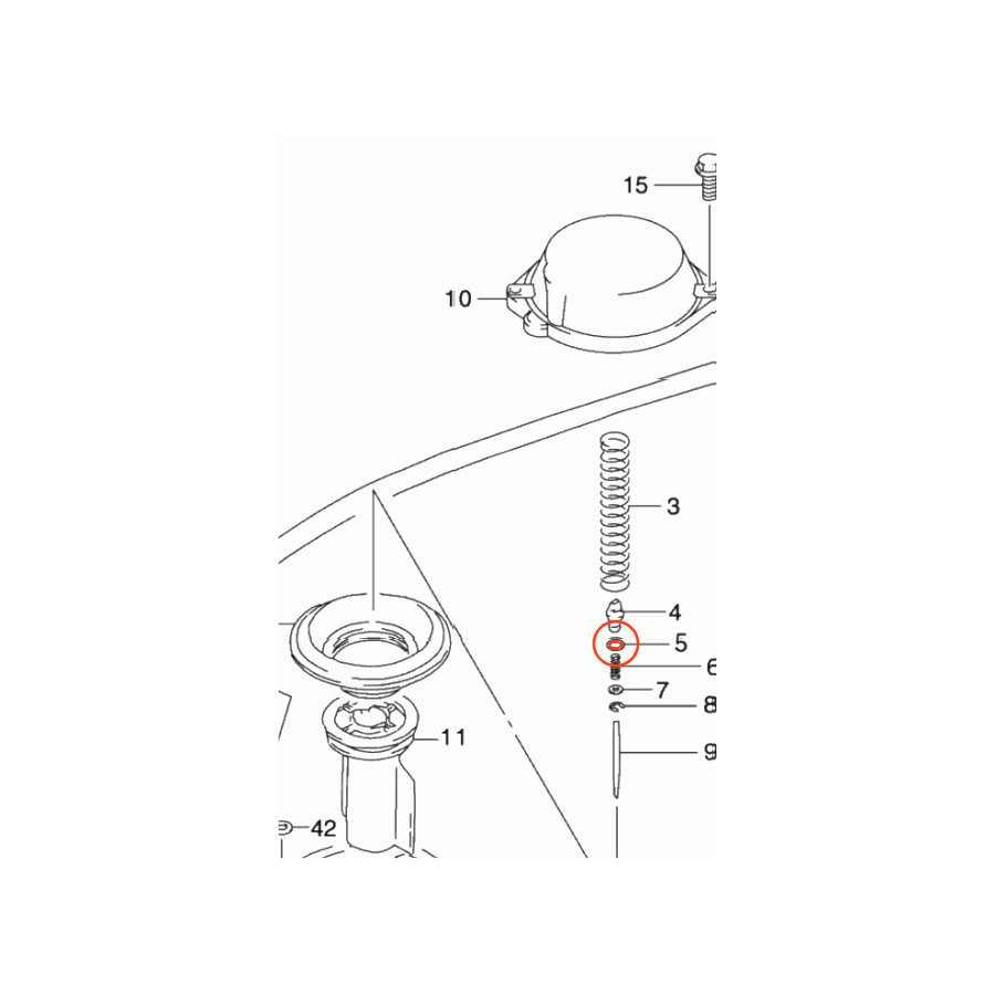 Service Moto Pieces|Carburateur - TMX-35 / TMX38 - Kit de reparation - 18-2552|Kit carbu|18,90 €