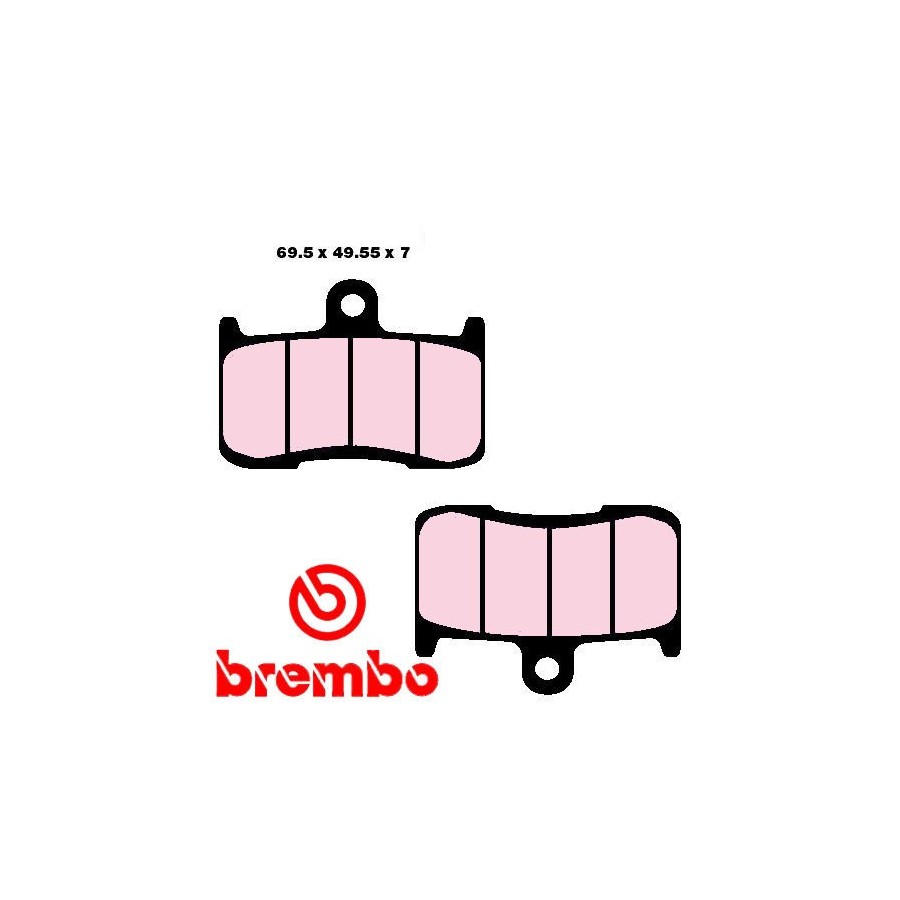 Frein - Jeu de Plaquettes - BREMBO - 07KA23SA