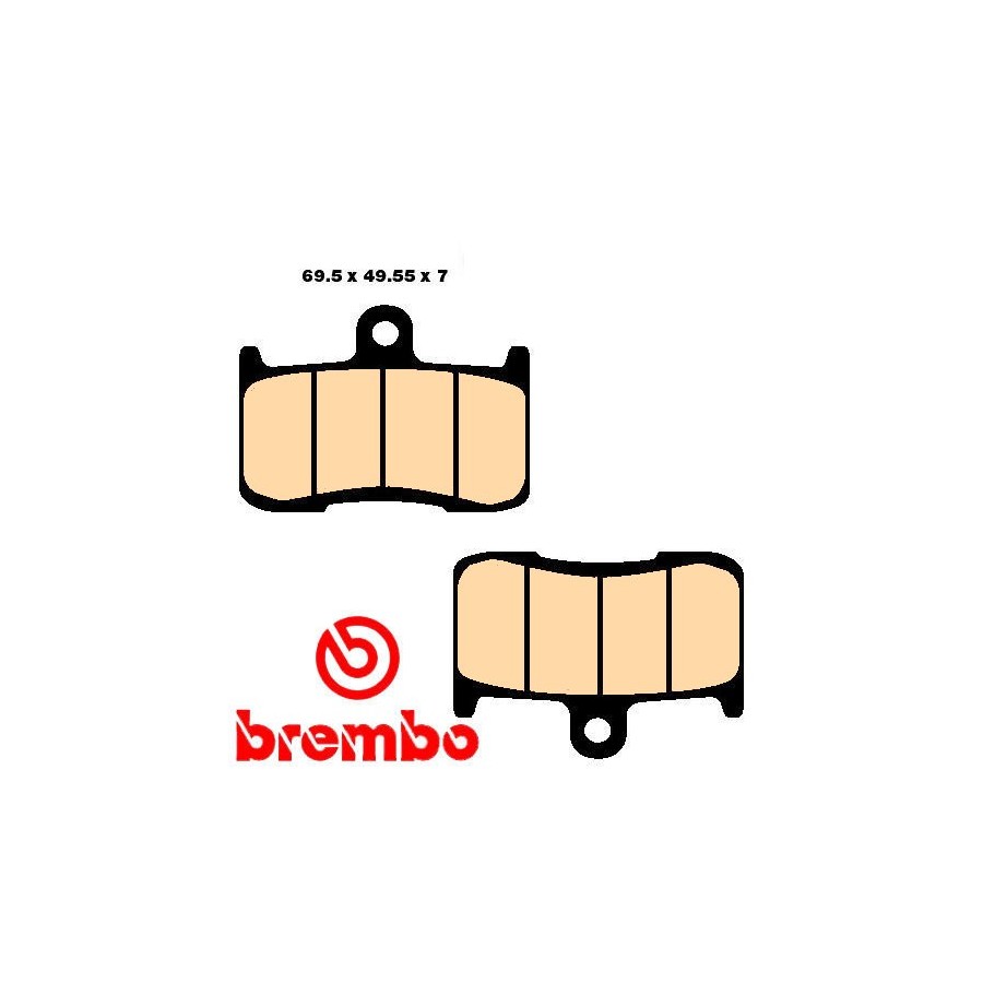 Frein - Jeu de Plaquettes - BREMBO - 07KA23LA