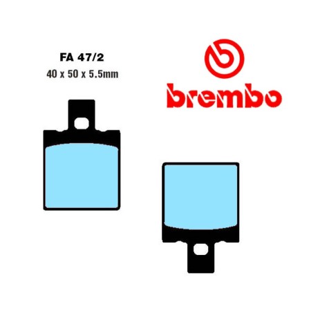 Frein - Jeu de Plaquettes - BREMBO - 07BB01SP - Etrier P05