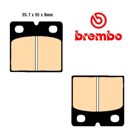 Frein - Jeu de Plaquettes - BREMBO - 07BB1408 - Etrier P08