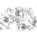 Carburateur - Raccord liaison en T - (x1) - VFR750 - (RC24 - RC36 - RC30 ) - 16027-ML7-004