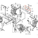 Carburateur - Tube de liaison - VFR750, VF1000, VF500