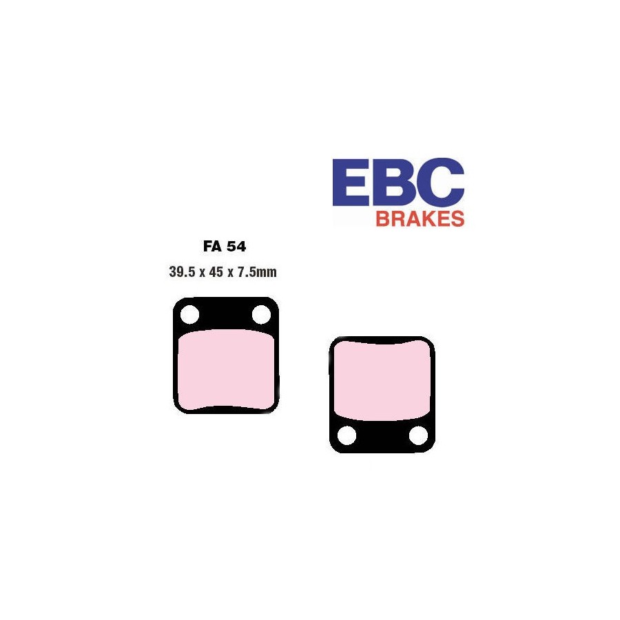 Frein - Jeu de Plaquettes - EBC - FA-054 - HH